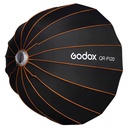 Caja Suavizadora Parabólica Godox 120cm. Armado Rápido (Bowens) QRP120G con Grid
