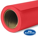Ciclorama de Papel SAVAGE 1.35x11mts. #08 PRIMARY RED